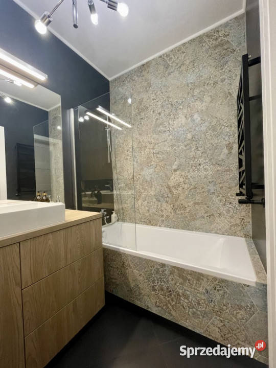 Soft loft z widokiem na panoramę Warszawy Warszawa