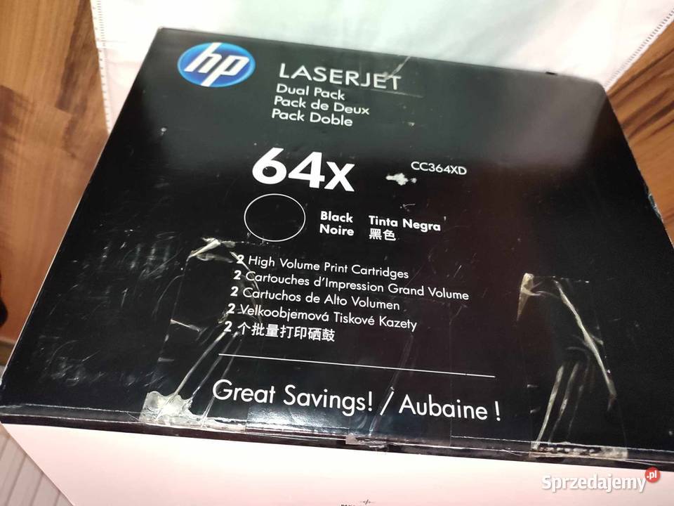 Toner oryginał HP CC364XD 64X 1 sztuka Kotomierz
