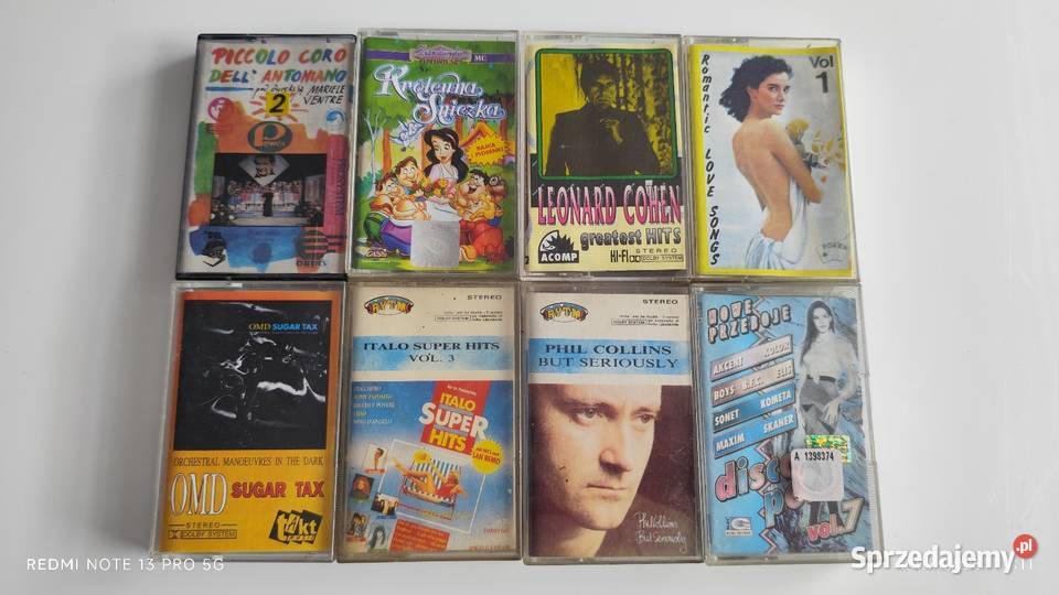 Kasety Magnetofonowe 3 i więcej Wiązów sprzedam