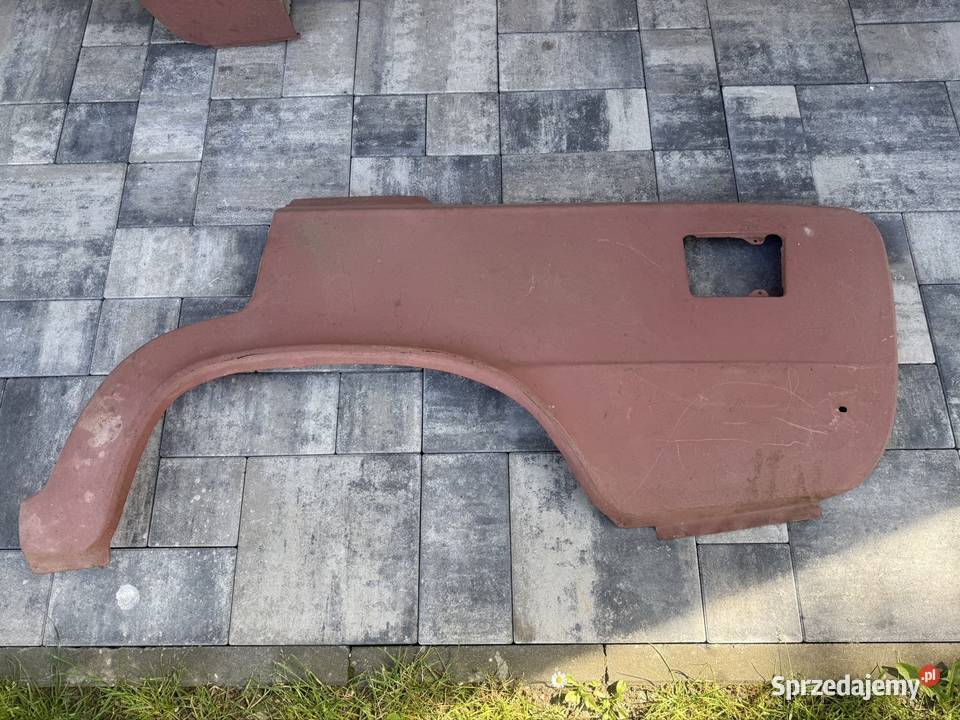 Fiat 125p ORGINALNY lewy błotnik przedni tylni podkarpackie Mielec sprzedam