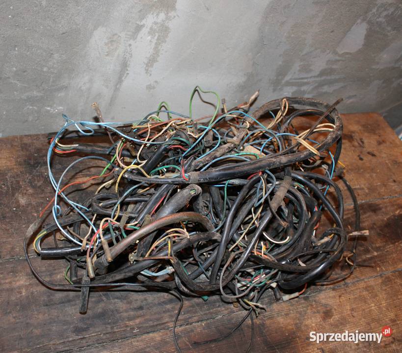 Instalacja elektryczna WSK 125 ORYGINAŁ łódzkie Lgota Wielka