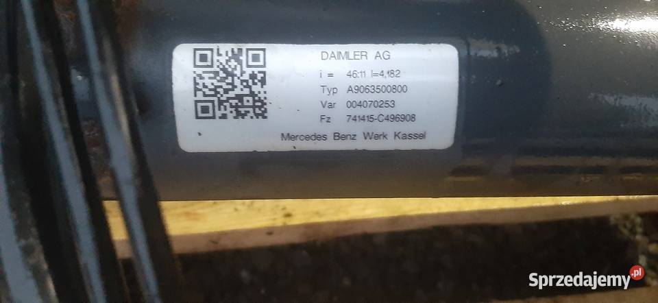 Most Dyfer Mercedes Sprinter 906WV Crafter Kraśnik