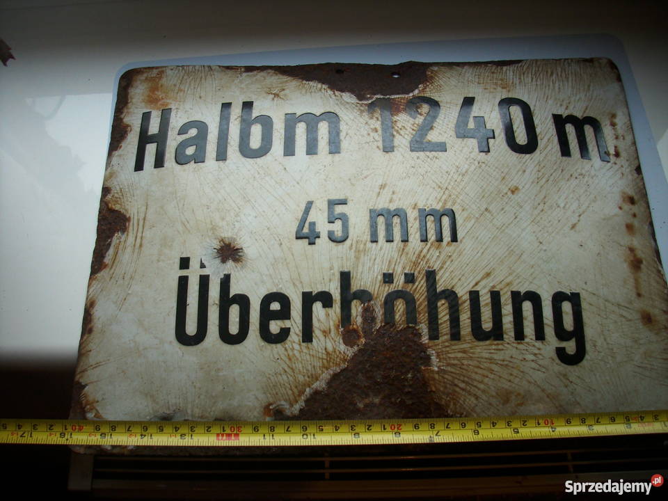 Przedwojenne laminowane niemieckie duże tablice zachodniopomorskie sprzedam