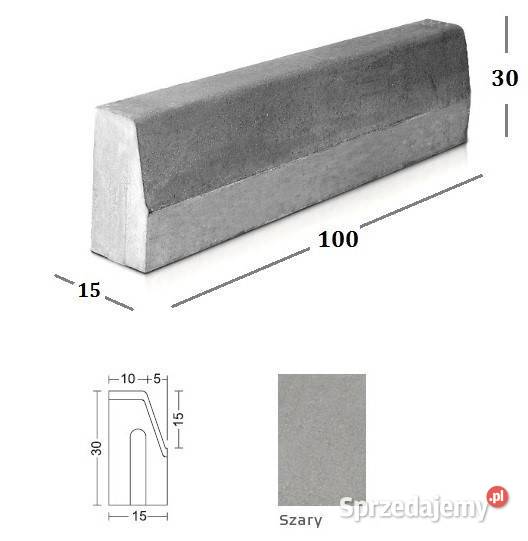 Krawężnik Betonowy Drogowy Okazja Wyprzedaż II