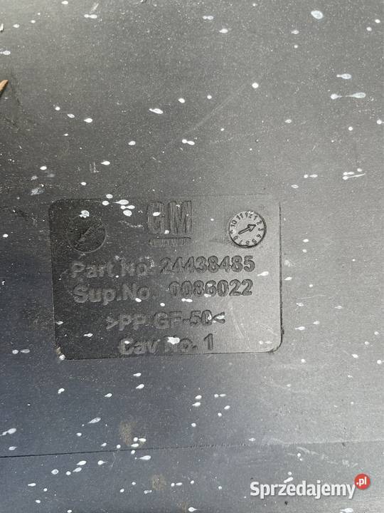 24438485 Pokrywa osłona akumulatora Opel Vectra