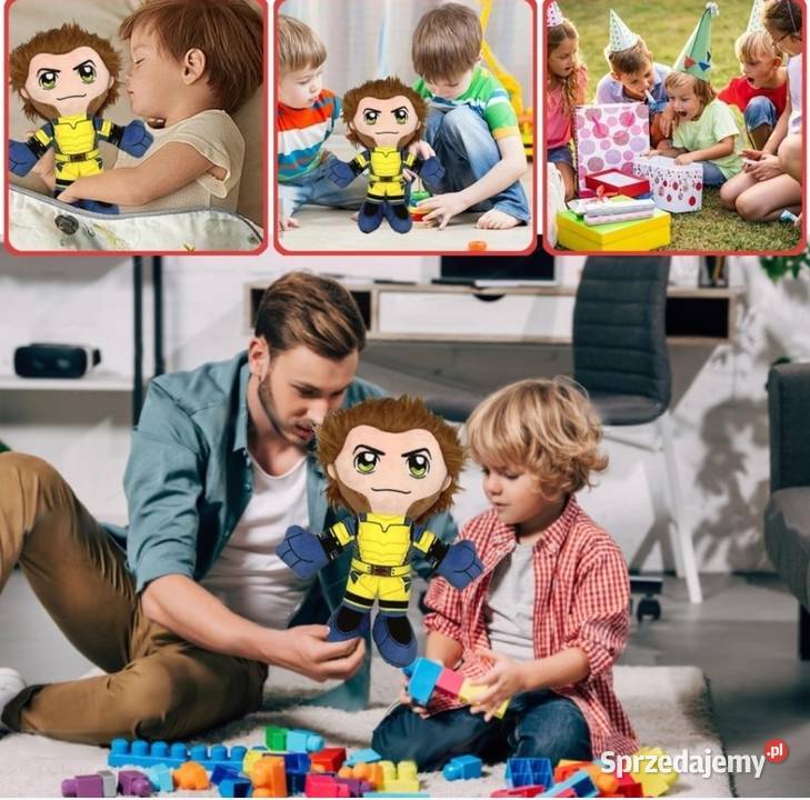 AvengersPluszowa maskotkaZabawka Wolverine Maskotki