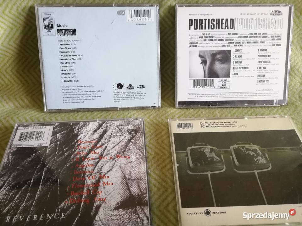 Portishead Faithless The Herbaliser Zestaw 4x CD sprzedam