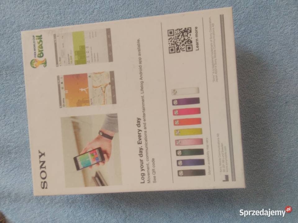 Sony Smartband 2 Czarny SWR12 opaska smart Pozostałe Sandomierz