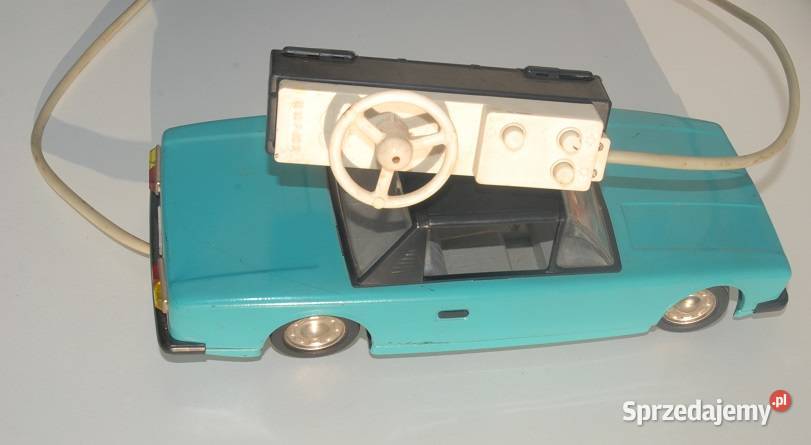 Stara zabawka samochód autko na kabel antyk PRL Pozostałe śląskie Cieszyn sprzedam