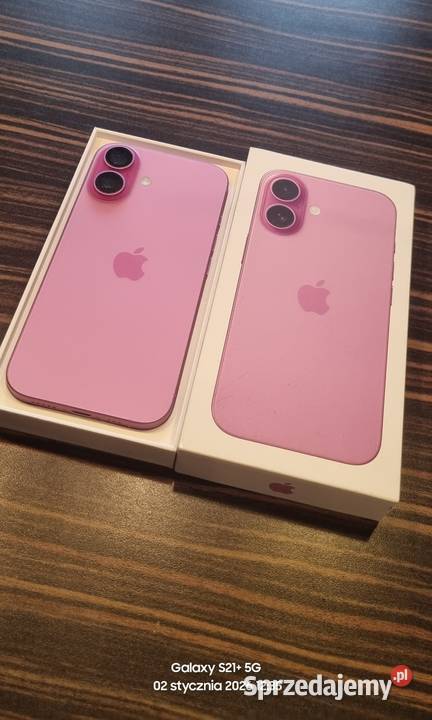 Iphone 16 128gb Różowy nowy zamiana Warszawa