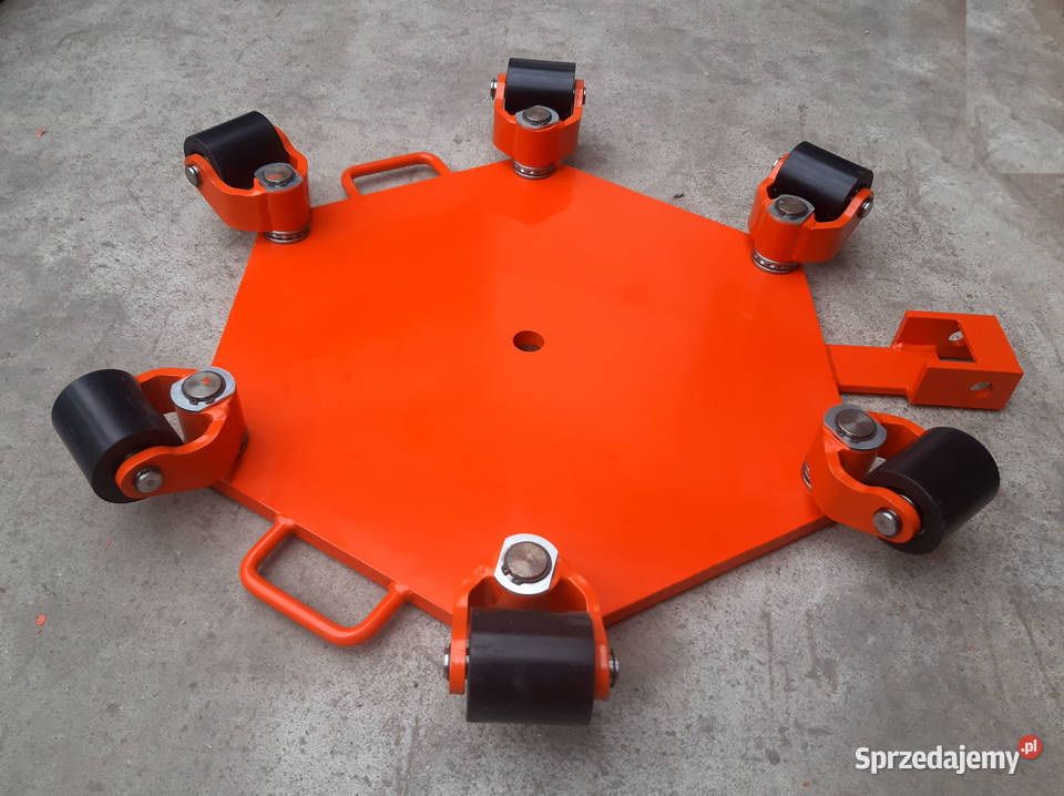 Wózek rotacyjny do transportu maszyn Wr66sz