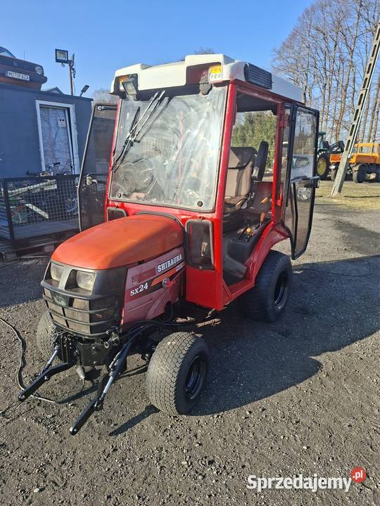 Ciągnik sadowniczy traktorek shibaura sx24 hst Polanów