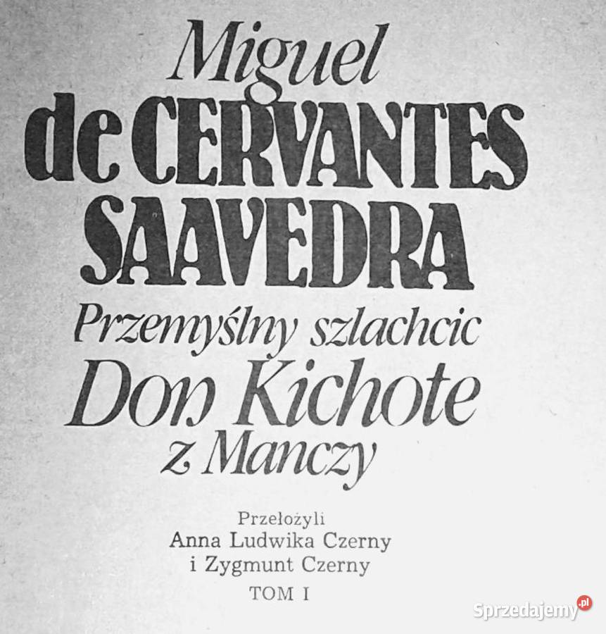 Przemyślny szlachcic Don Kichot z Manczy Miguel Chełm