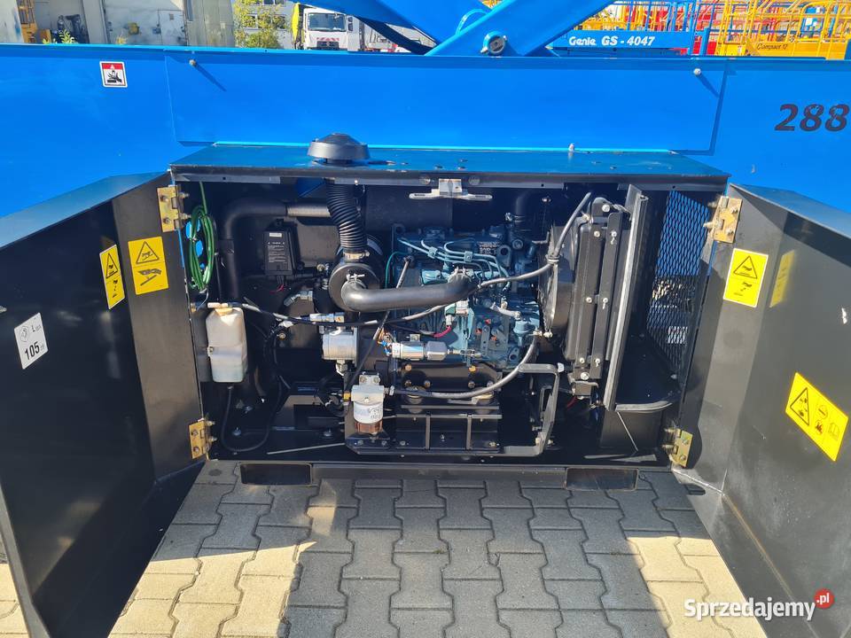 Genie GS4069 RT podnośnik nożycowy spalinowy Dźwigi, podnośniki Dąbrowa Tarnowska