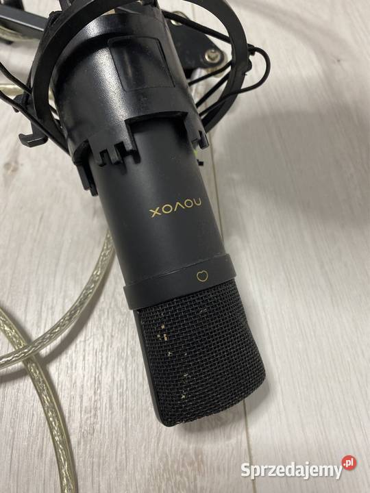 Mikrofon novox nc 1 statyw popfiltr 2