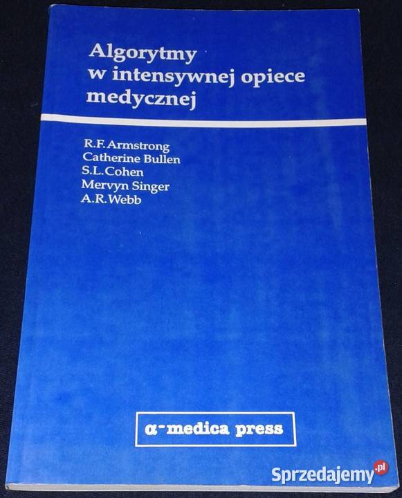 Algorytmy w intensywnej opiece medycznej RF Chełm