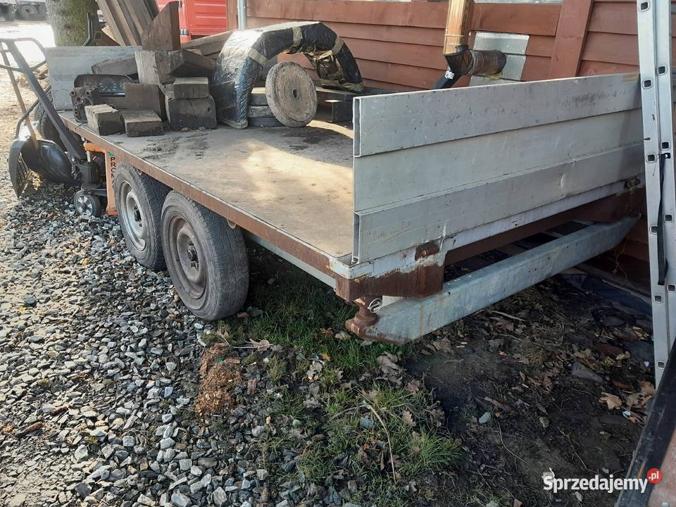 Przyczepka wywrotka 3 strony Złoty Stok