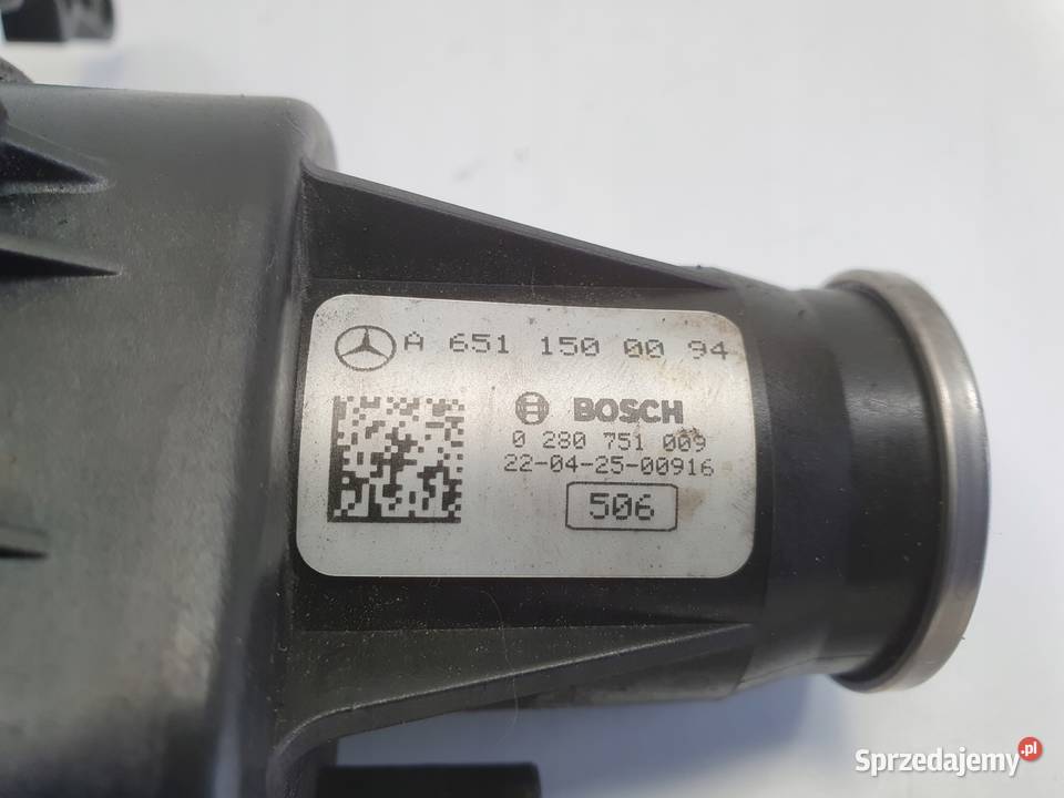 Mercedes Sprinter 906 22 CDI NASTAWNIK KLAP Kolektory ssące Chełm