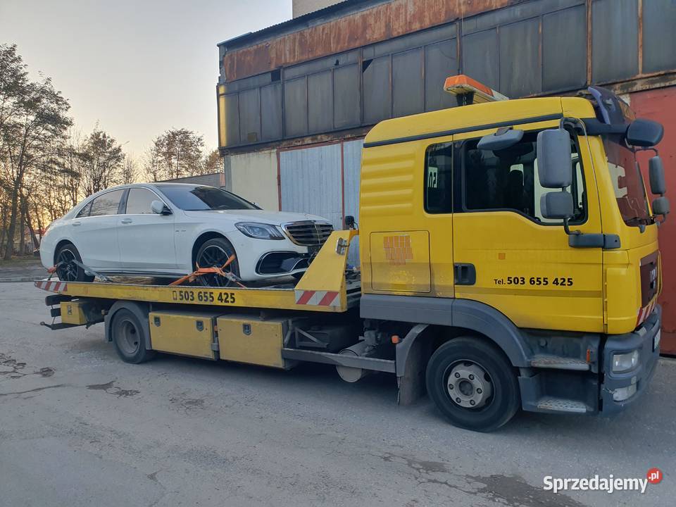 Transport Maszyn Budowlanych Ciągników Wózków Łódź