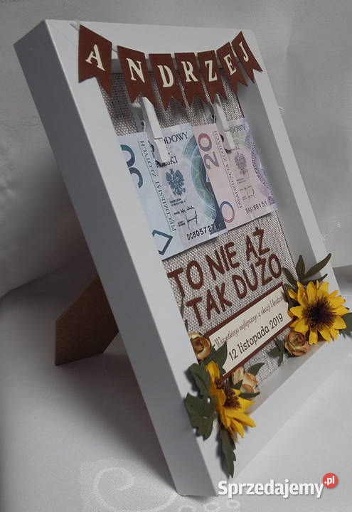 Urodzinowa ramka kujawsko-pomorskie Zbójno