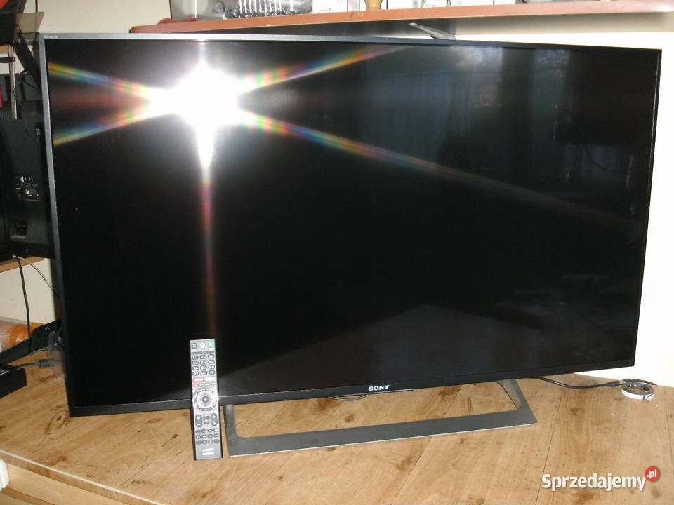 SONY Bravia LED 49 Smart TV z WiFi 4K UHD Elektronika Karlino