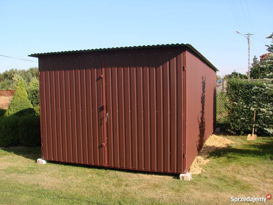 Garaze blaszaki transport montaz raty Szydłów