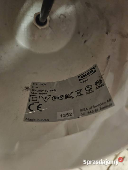 Lampa industrialna Ikea T0705 Lampy wiszące