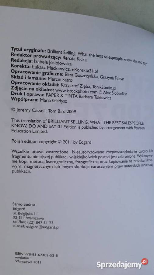 SKUTECZNA SPRZEDAZ CZYLI TECHNIKI NAJLEPSZYCH Puławy