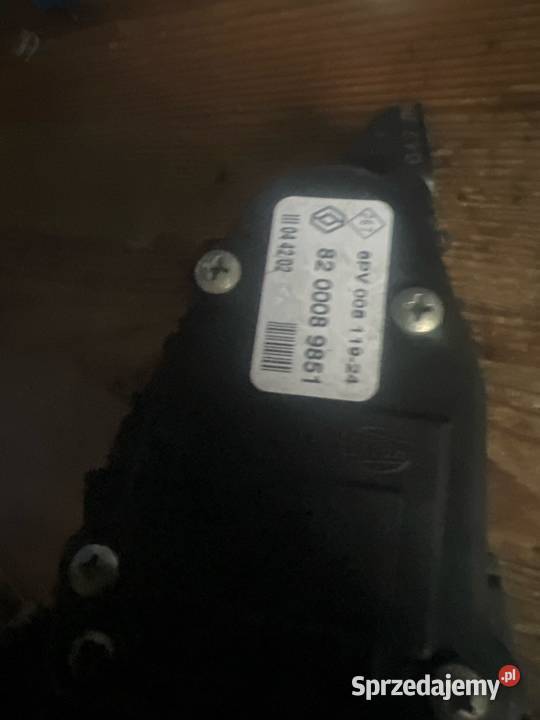Potencjometr gazu renault 820009851 wielkopolskie Margonin
