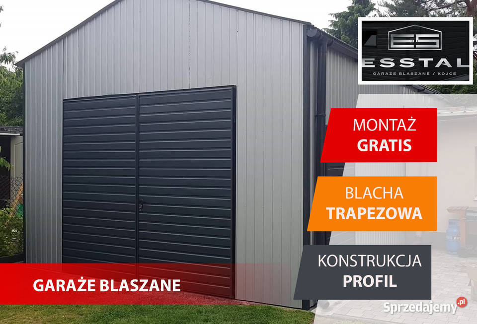 Garaż Blaszany Garaże Blaszane Wiaty Hale samodzielny Międzyrzecz