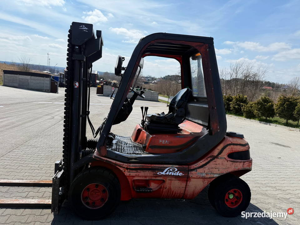 wózek widłowy LINDE H25D 2500 diesel DEUTZ Działoszyn