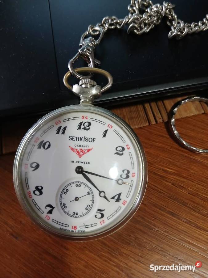 vintage molnija serkisos zegarek kieszonkowy Goliszów sprzedam