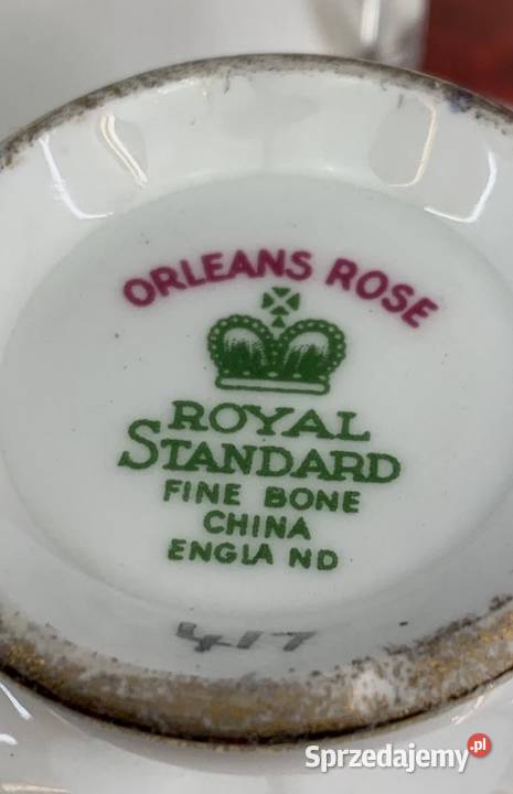 Royal Standard Orleans Rose
kolekcjonerska łódzkie Pabianice