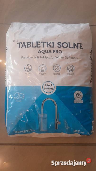 Tabletka solna Qemetica Ciech sól do uzdatniania Grudziądz