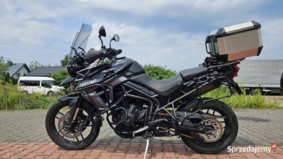 Triumph Tiger 800 XRx gotowy do wypraw prywatny Triumph
