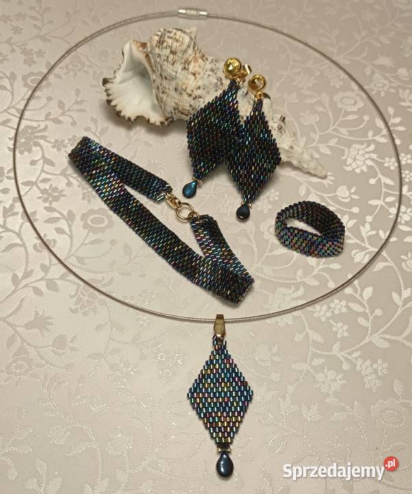 KOMPLET KORALIKOWY sprzedam