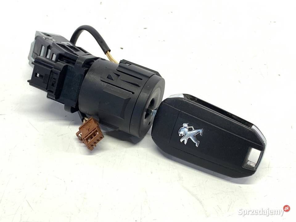 STACYJKA PEUGEOT 208 I 9663123380 16 75 KLUCZYK