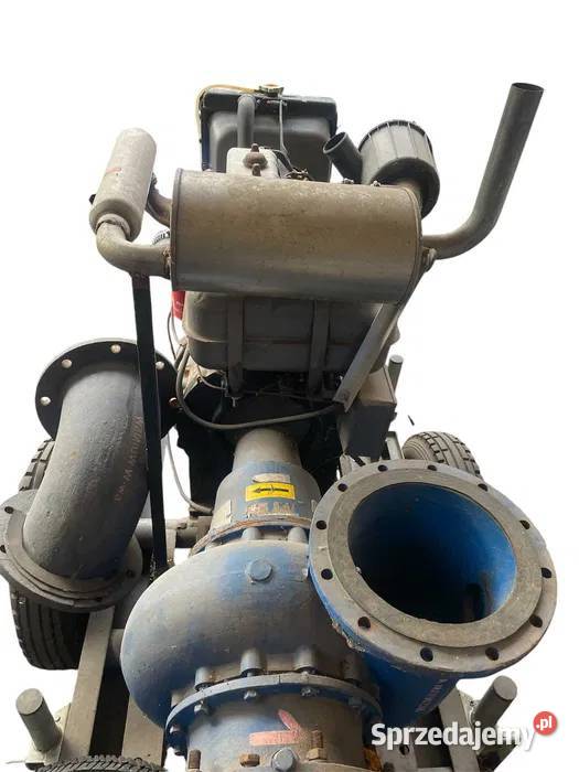 Zmodyfikowana Motopompa Ursus 30 Łódź