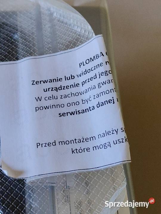 Siłownik Siemens SQK34900 230V NOWY do zaworów Ostrów Mazowiecka