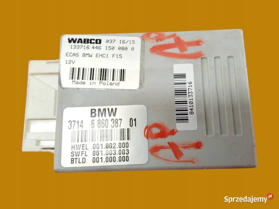 MODUŁ ZAWIESZENIA 686038701 Bmw X5 III 2013 F15