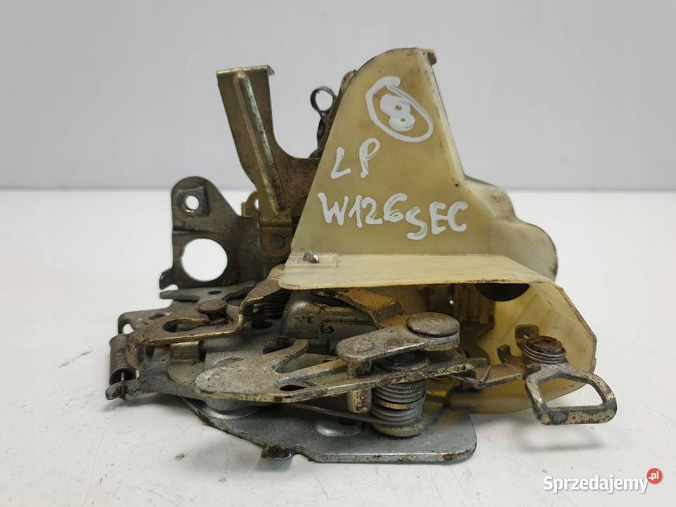 Mercedes C126 W126 COUPE SEC ZAMEK DRZWI LEWY osobowe Rudka