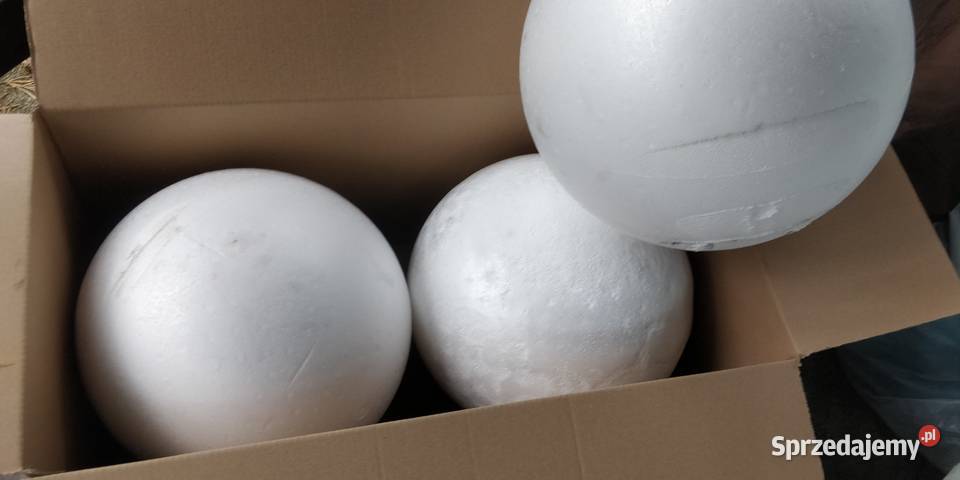 Kula styropianowa 40 Pakiet 2 Pełna w środku łódzkie Skierniewice sprzedam