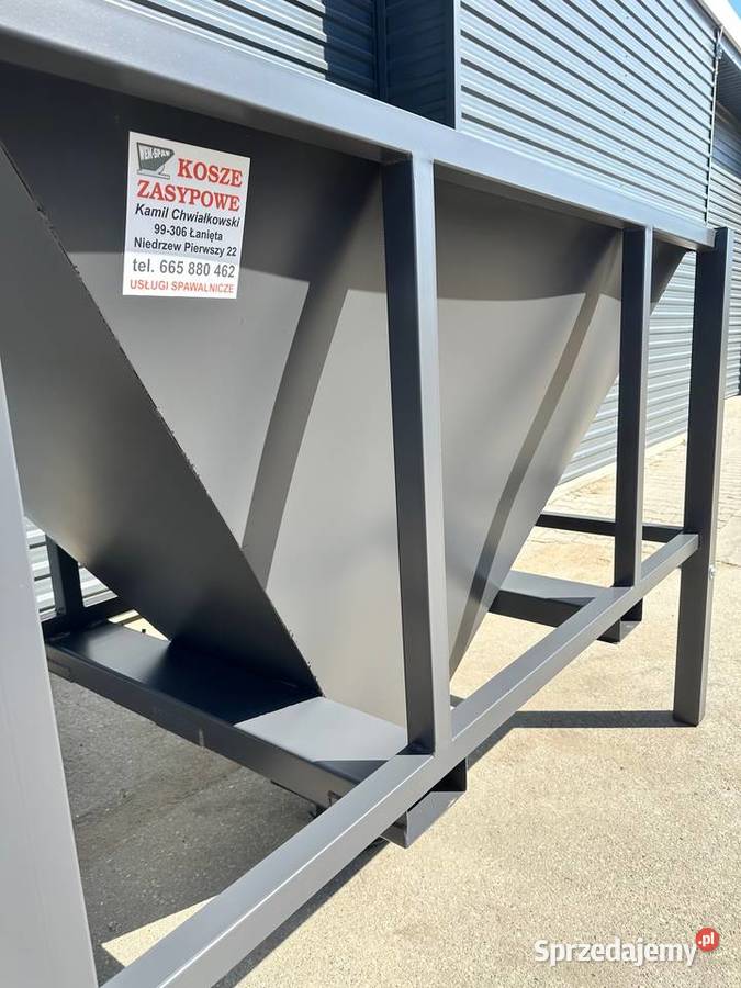 Kosz Kontener zasypowy paczkarka zasobnik 25m3 Niedrzew Pierwszy sprzedam