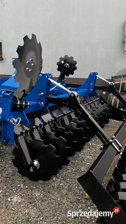 Brona talerzowa MetalTechnik 30m wał daszkowy nieuszkodzony łódzkie Piątek