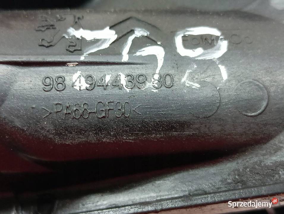 OBUDOWA TERMOSTATU 9849443980 Toyota ProAce II osobowe