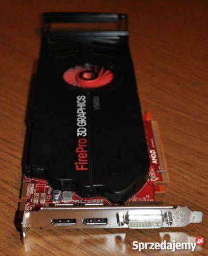 TI FirePro V5800 DVI 1GB PCIEx16 Retail Box małopolskie Zakopane