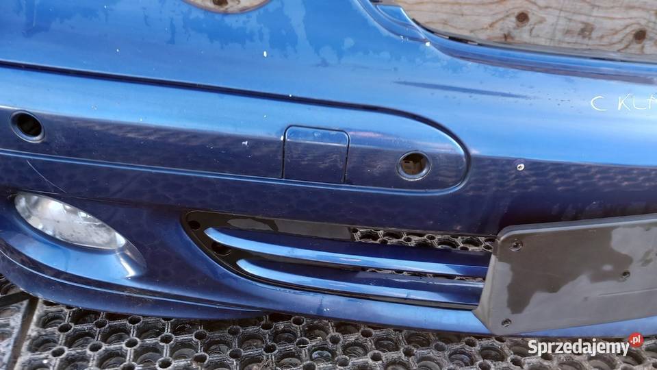 MERCEDES W203 ZDERZAK PRZÓD 345 HALOGEN PDC Zbierkowo