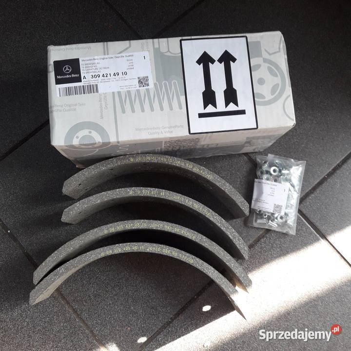 Okładziny Mercedes 508D 300mm x 70mm Układ hamulcowy śląskie Częstochowa