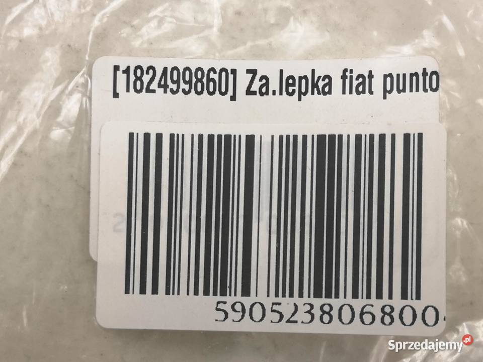 ZAŚLEPKA DESKI ROZDZIELCZEJ FIAT PUNTO 19931994 lubelskie