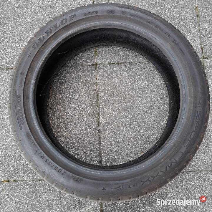 Opona pojedyńcza 20545 R17 DUNLOP lato świętokrzyskie Busko-Zdrój
